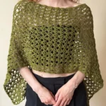 crochet mesh top